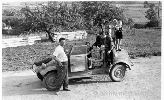 1950 VW pana Jana Macha, pravdpodobn nedln vlet