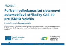 PROJEKT - Pozen velkokapacitn cisternov automobilov stkaky CAS 30 pro JSDHO Velen