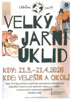 Uklime svt - VELK JARN KLID 21. 3 - 21. 4. 2025